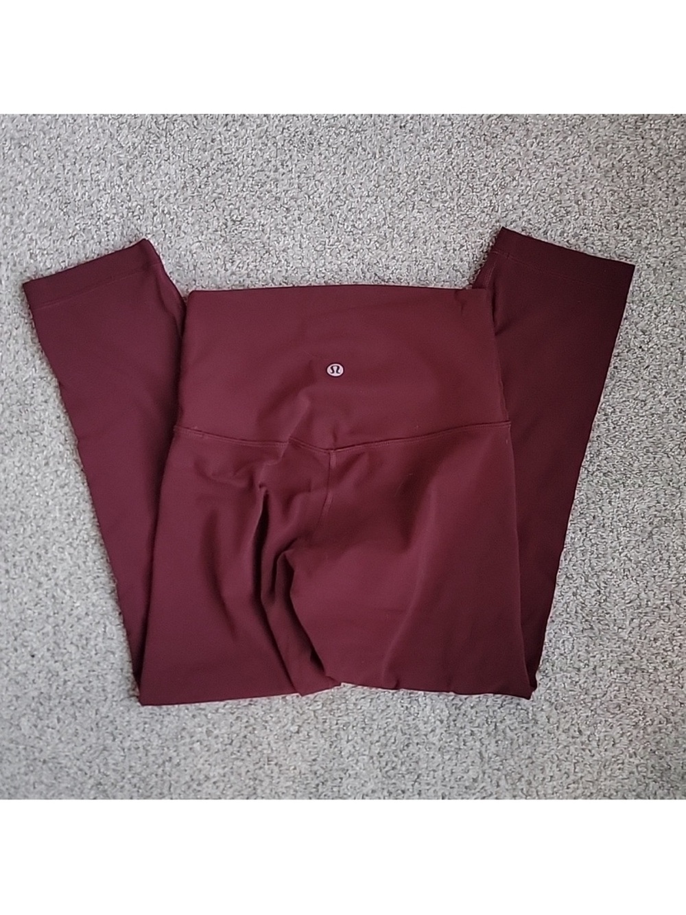 Lululemon Align Crop 19” Deep Rouge - Picture 5 of 7